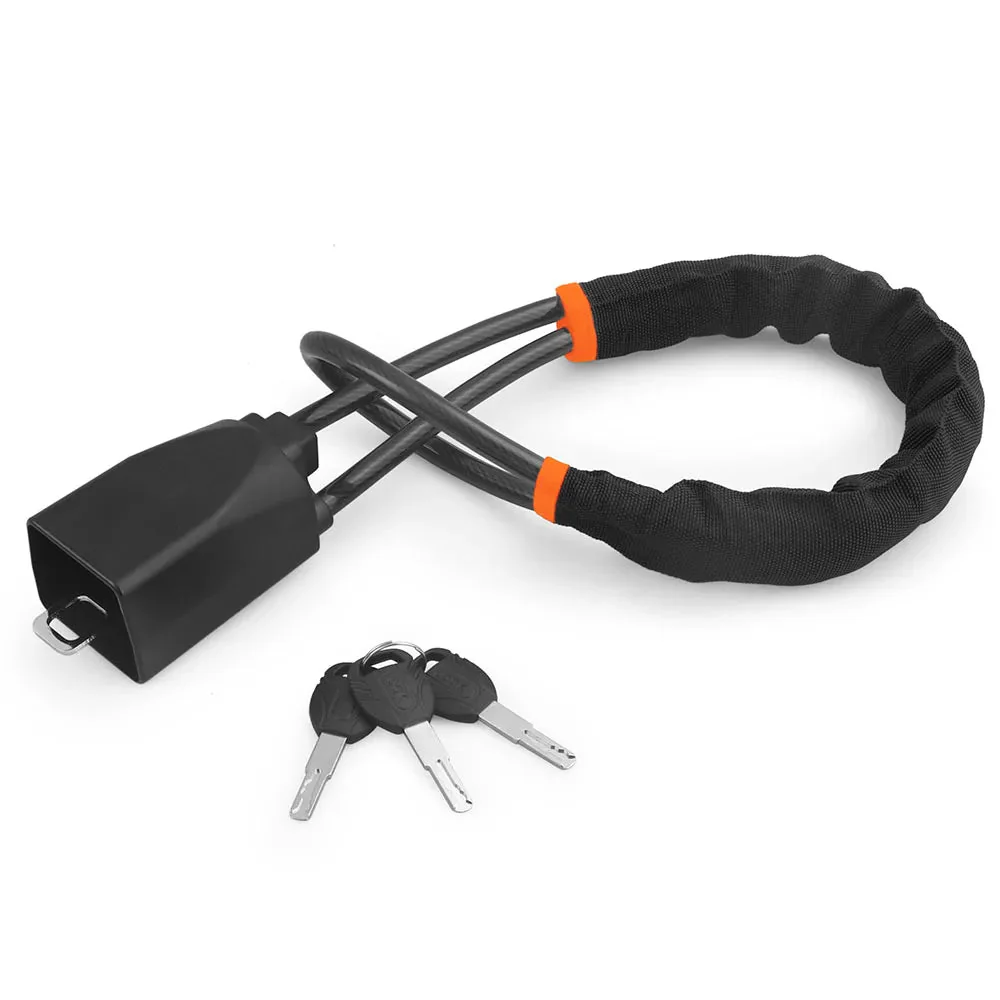 Antivol Voiture Volant & Ceinture – Câble Acier Renforcé + 3 Clés – Sécurité SUV, Camion, Auto - Image 7