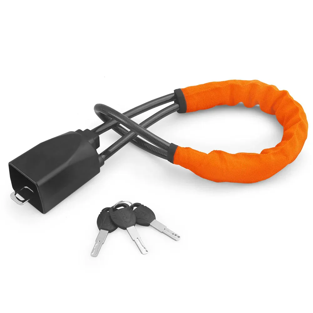 Antivol Voiture Volant & Ceinture – Câble Acier Renforcé + 3 Clés – Sécurité SUV, Camion, Auto - Image 8