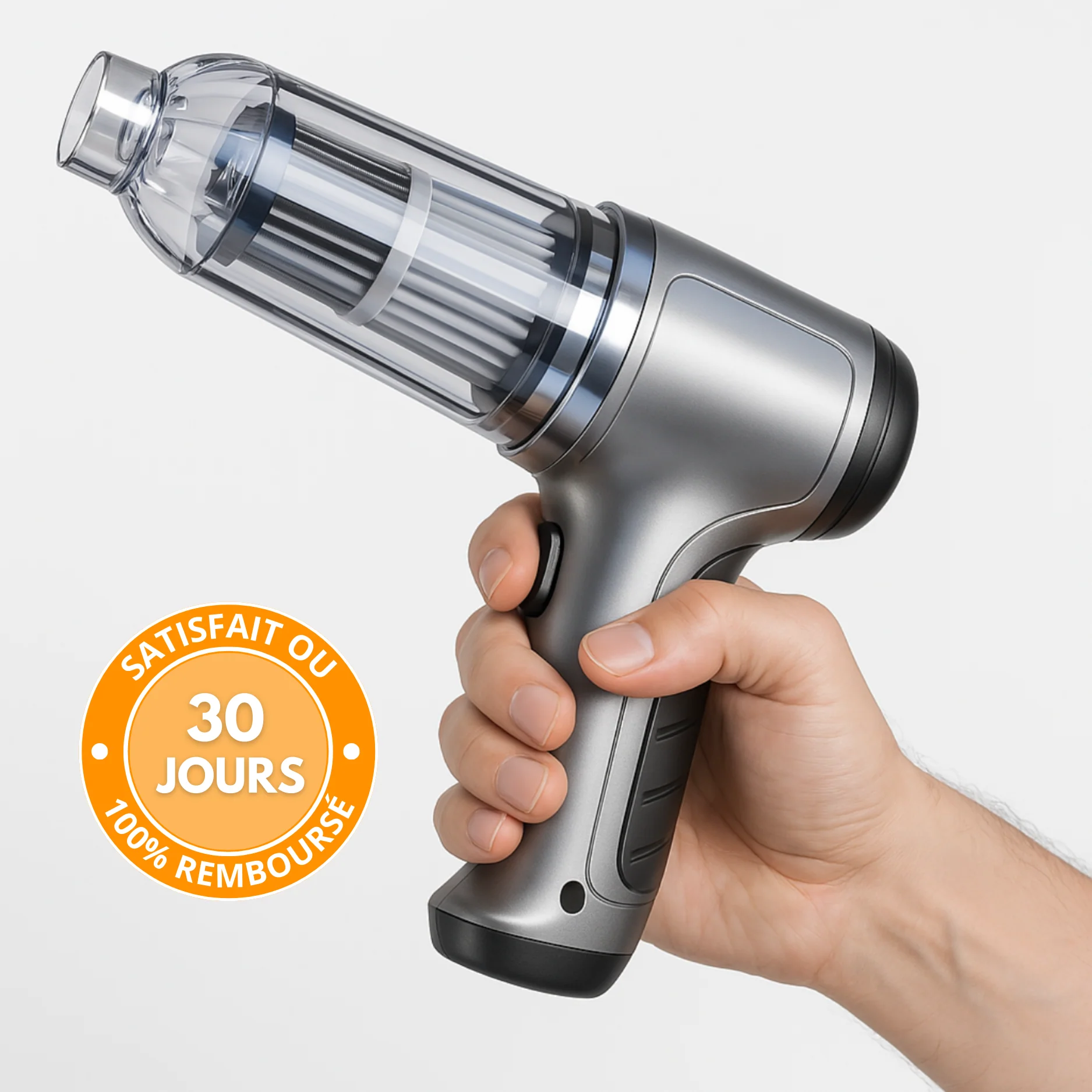 Aspirateur Voiture Sans Fil Puissant – Compact, Léger et Rechargeable - Image 10