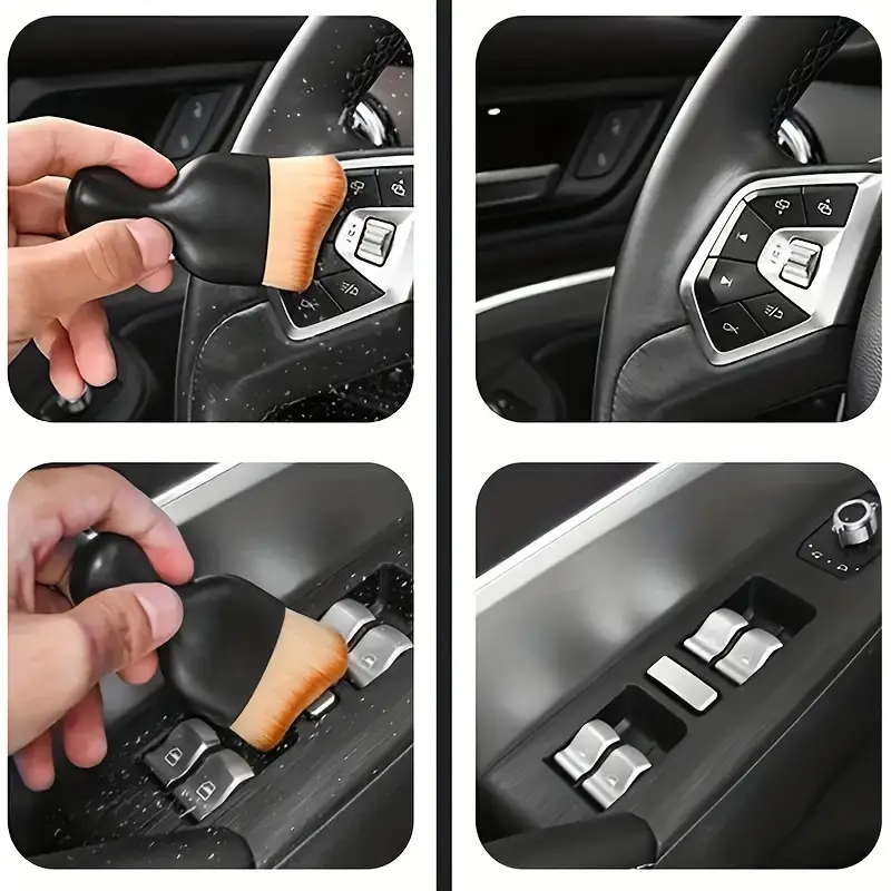 Brosse de Nettoyage de Précision Voiture – Compacte & Douce - Image 10