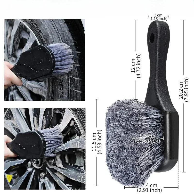 Brosse de Nettoyage Jantes Voiture – Entretien Rapide et Efficace des Roues et Pneus - Image 6