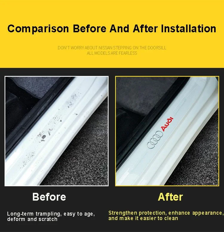 CarbonGrip PRO | Protections personnalisées pour seuils de porte (édition limitée transparente) - Image 6