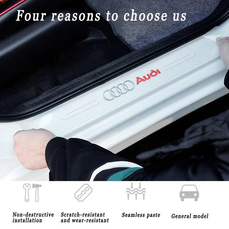 CarbonGrip PRO | Protections personnalisées pour seuils de porte (édition limitée transparente) - Image 7