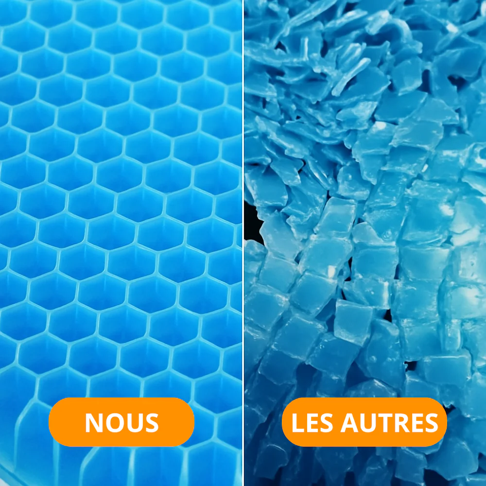 Coussin confort voiture nid d’abeille - Image 5