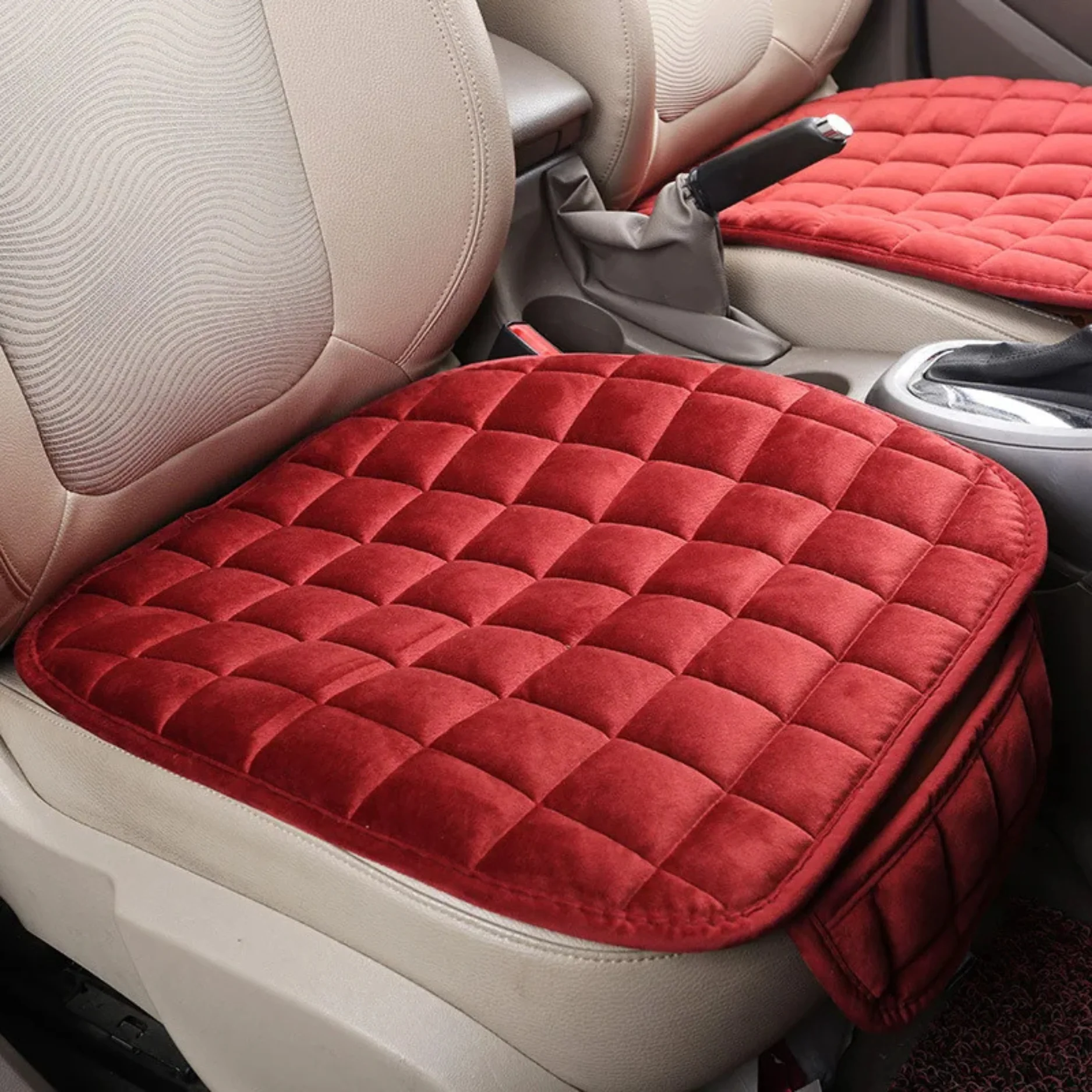 Coussin de Siège Voiture Confortable – Housse Matelassée Antidérapante - Image 8