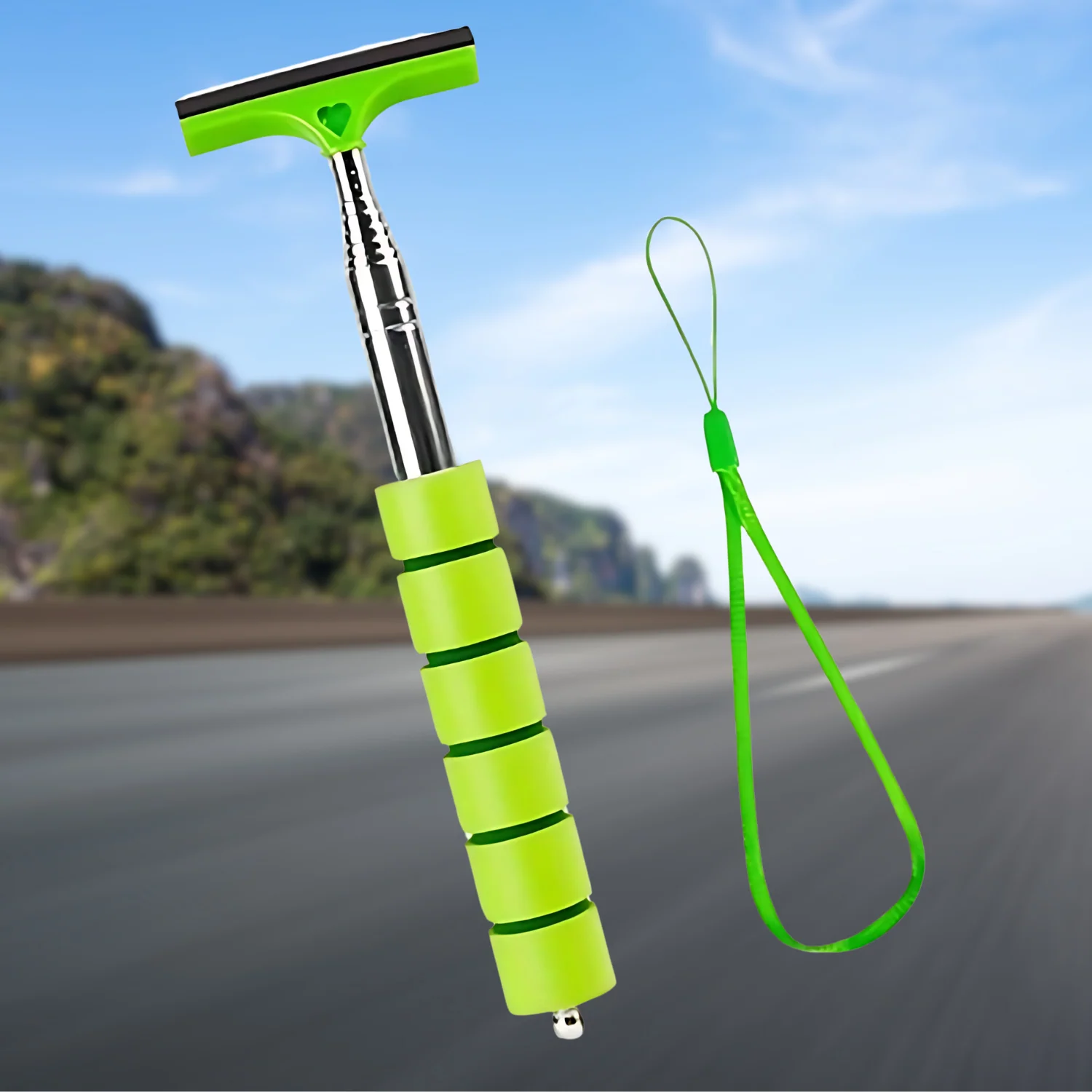 Essuie-glace Télescopique pour Rétroviseur & Pare-brise – Nettoyeur Anti-gouttes Rétractable - Image 12