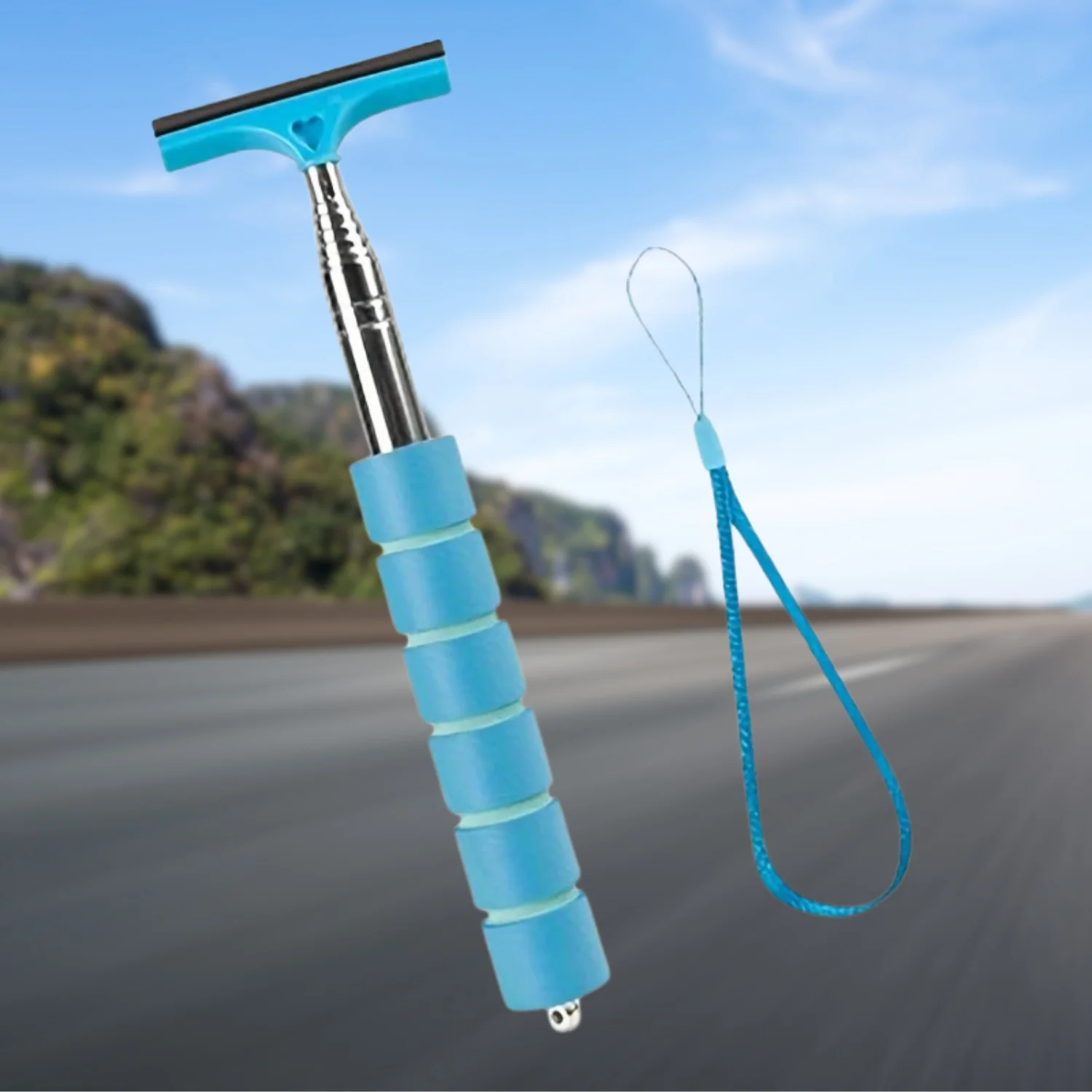 Essuie-glace Télescopique pour Rétroviseur & Pare-brise – Nettoyeur Anti-gouttes Rétractable - Image 9