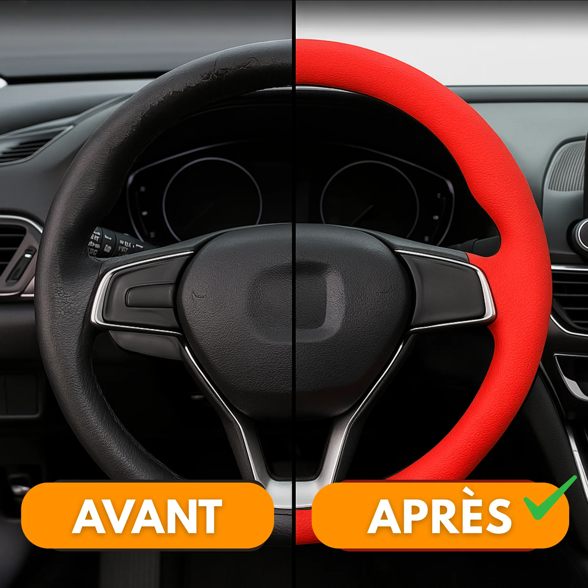 Housse de Volant Universelle en Silicone Antidérapante - Image 3