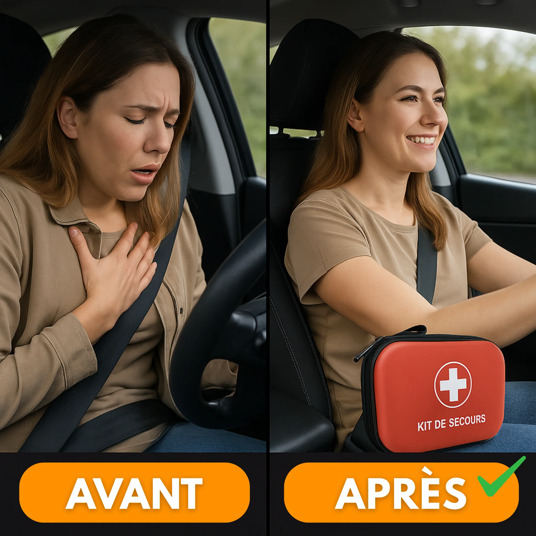 Trousse de Secours Portable Urgence – Maison, Voiture, Camping & Voyage - Image 4