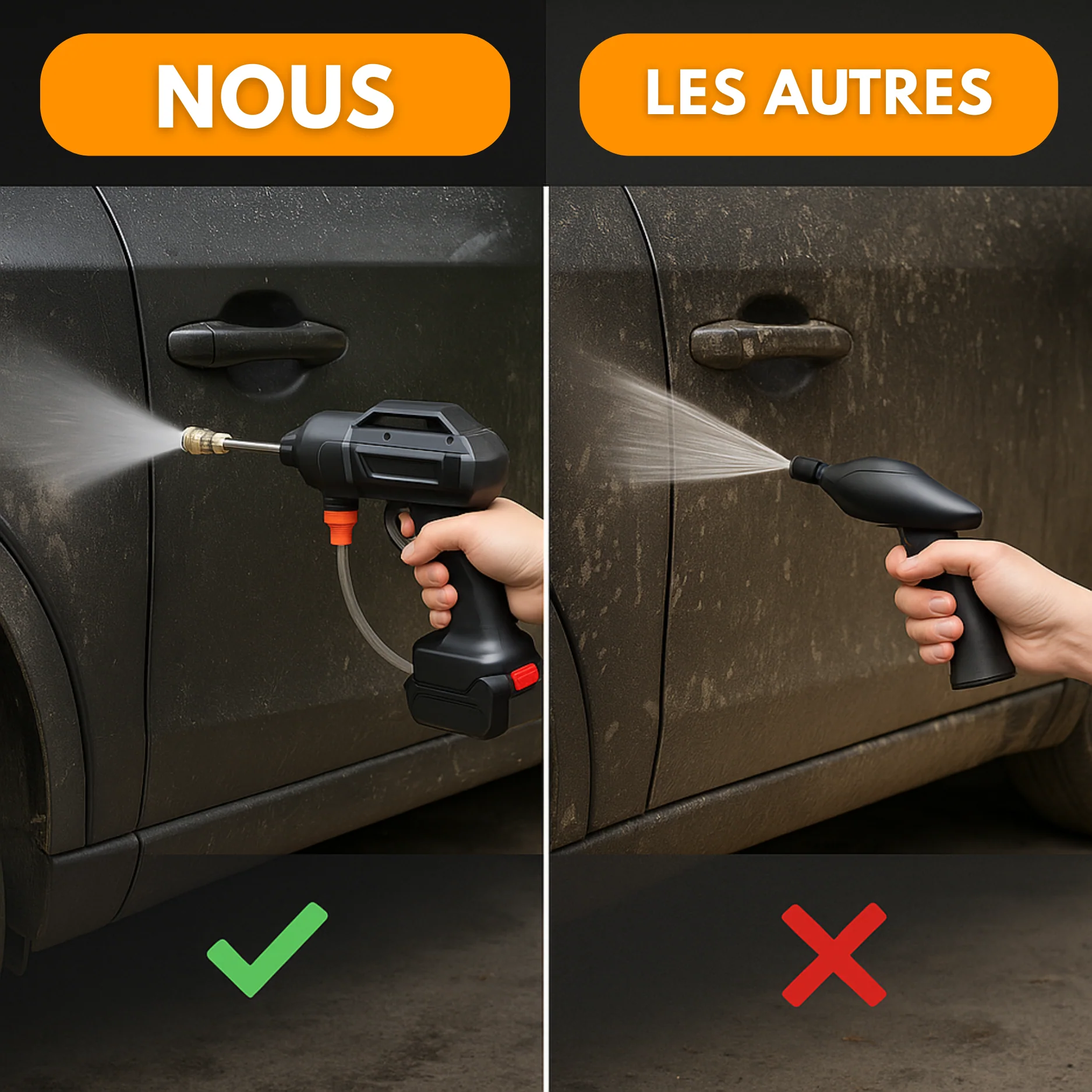 T26 PRO - Le Nettoyeur Haute Pression Sans Fil à Batterie N°1 en France - Image 4