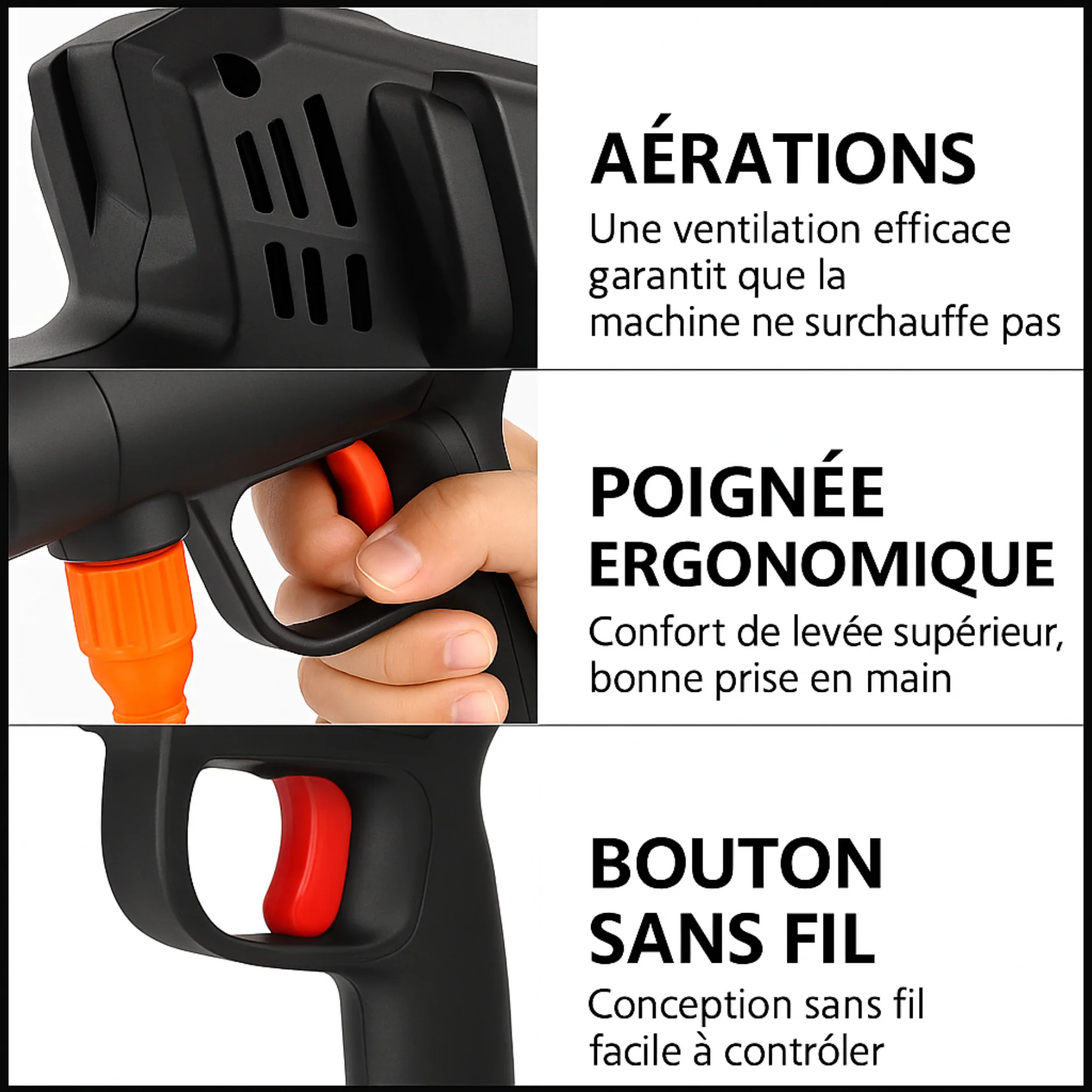 T26 PRO - Le Nettoyeur Haute Pression Sans Fil à Batterie N°1 en France - Image 8