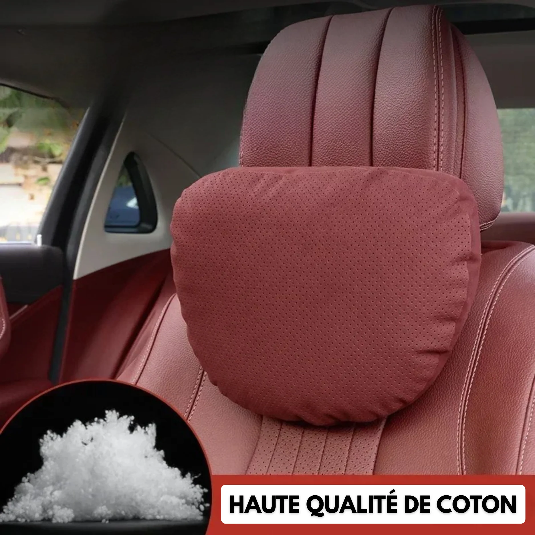 Oreiller de Cou Ergonomique Voiture – Universel & Réglable - Image 4