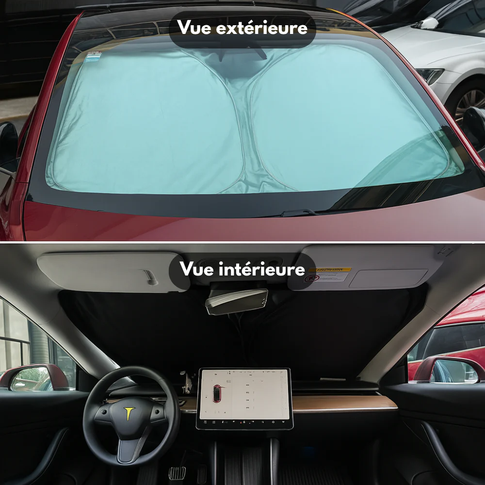 Pare-Soleil Avant Personnalisé UVX 16 PRO – Jusqu’à -30 °C dans l’habitacle - Image 6