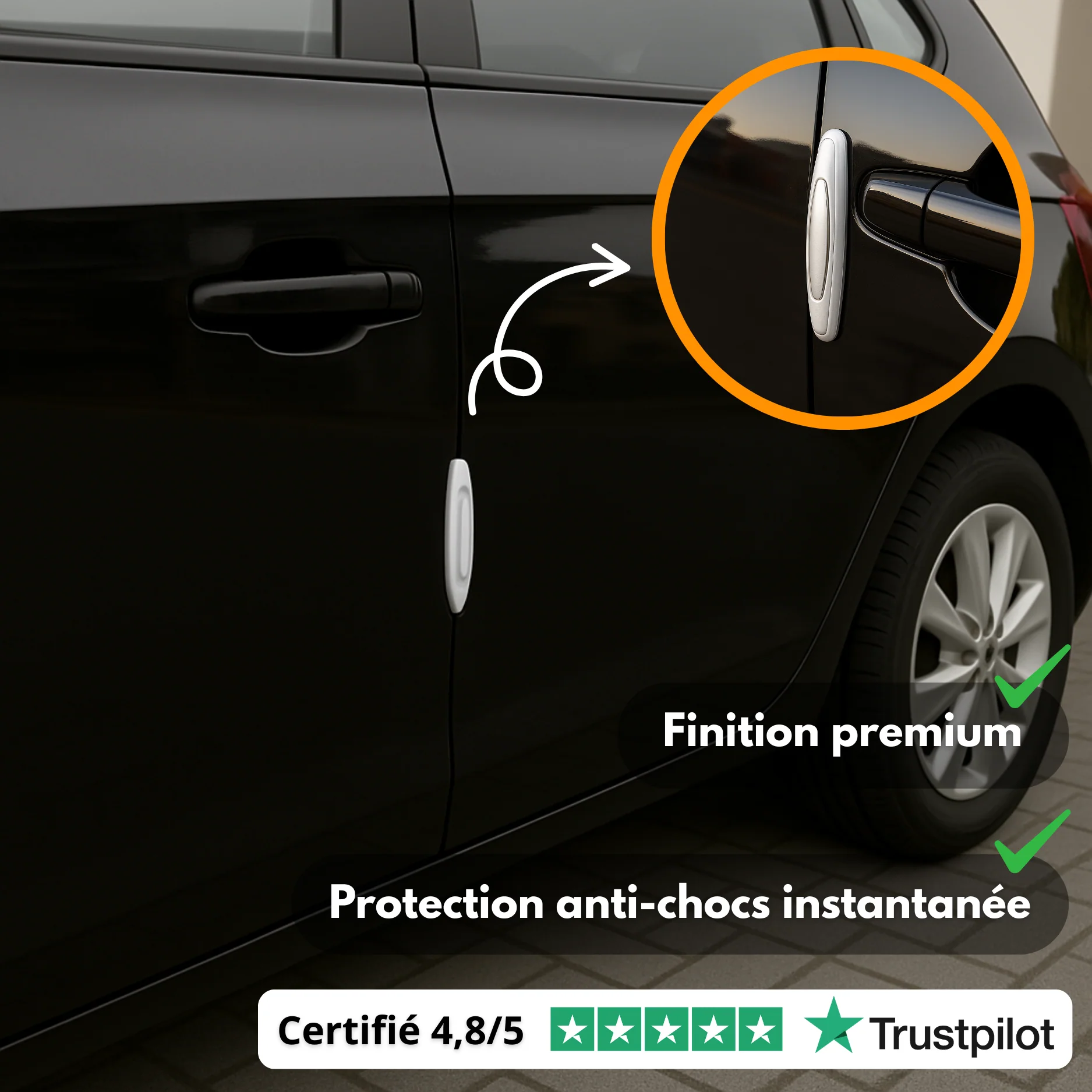 Protection Portière Voiture Anti-Chocs & Rayures - Compatibilité Universelle - Image 9