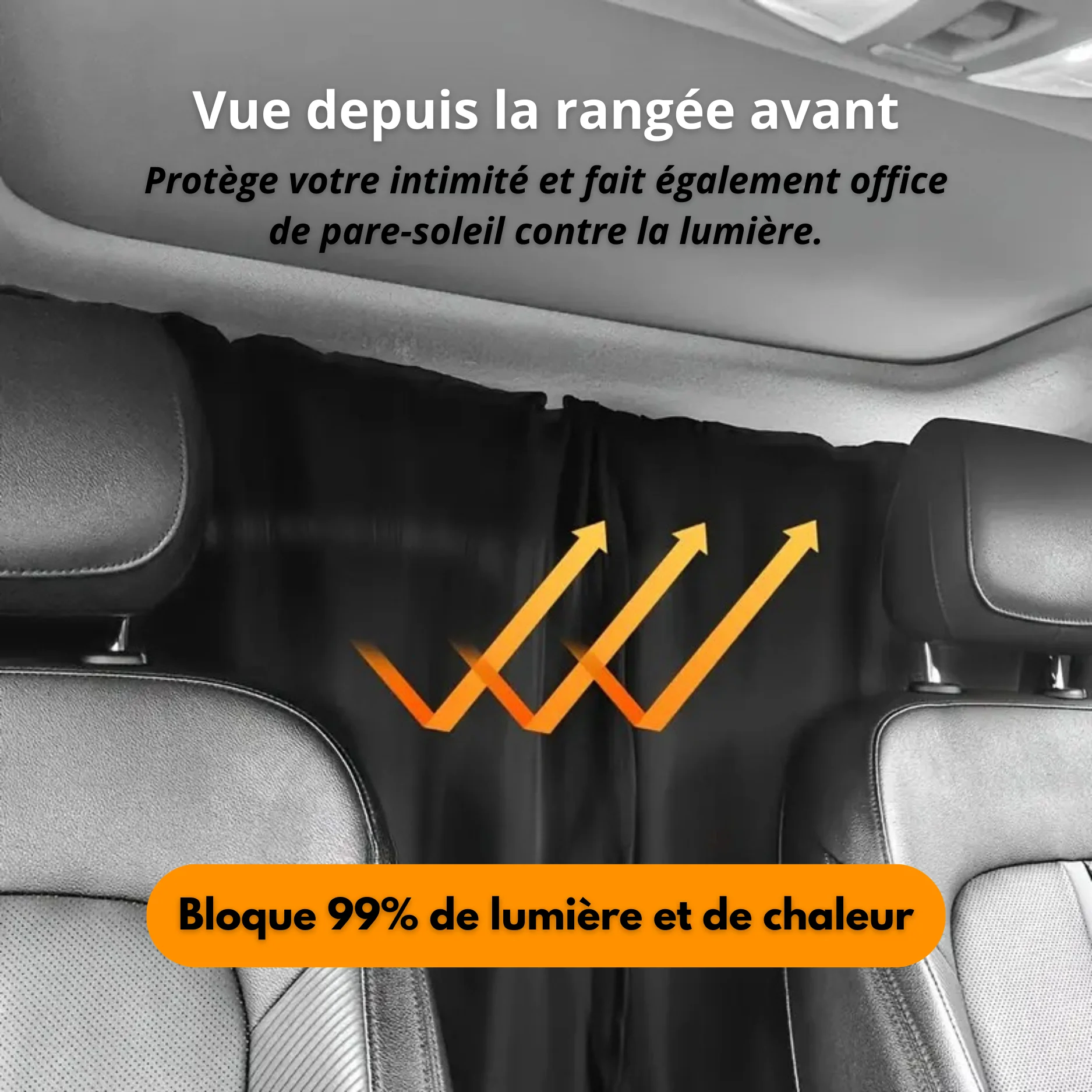 Rideaux de Confidentialité Voiture 4 Pièces - Image 6