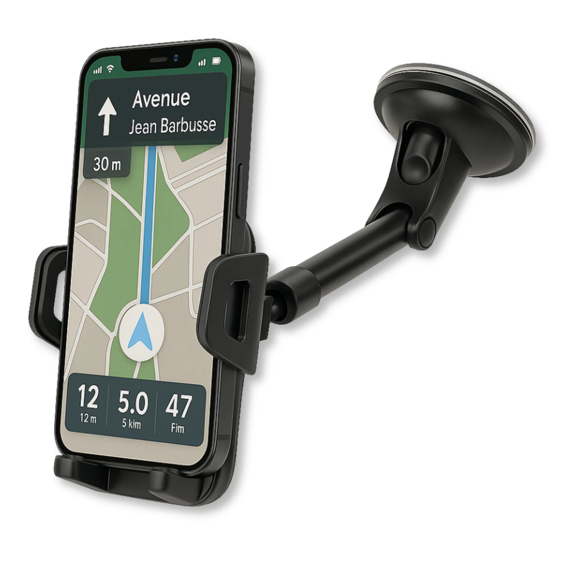 Support Téléphone Voiture Universel – Ventouse  360° - Image 10
