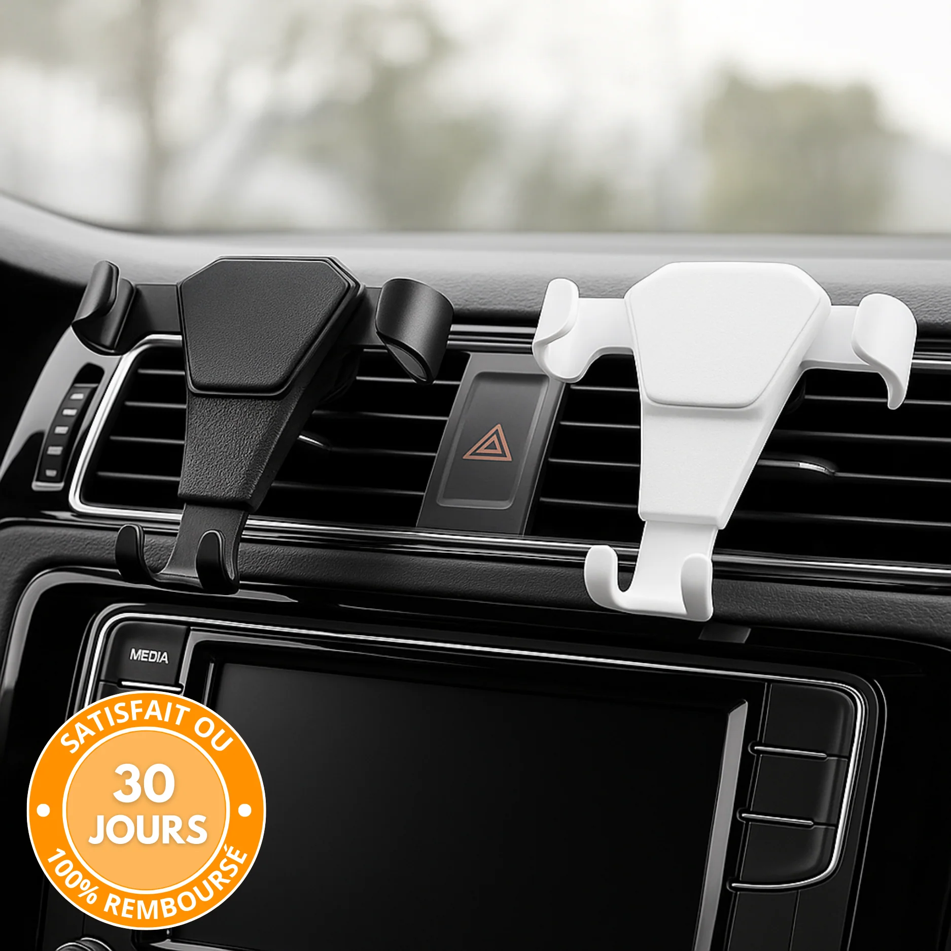 Support Téléphone Voiture Universel pour Grille d’Aération – Fixation Stable et Utilisation Intuitive - Image 6
