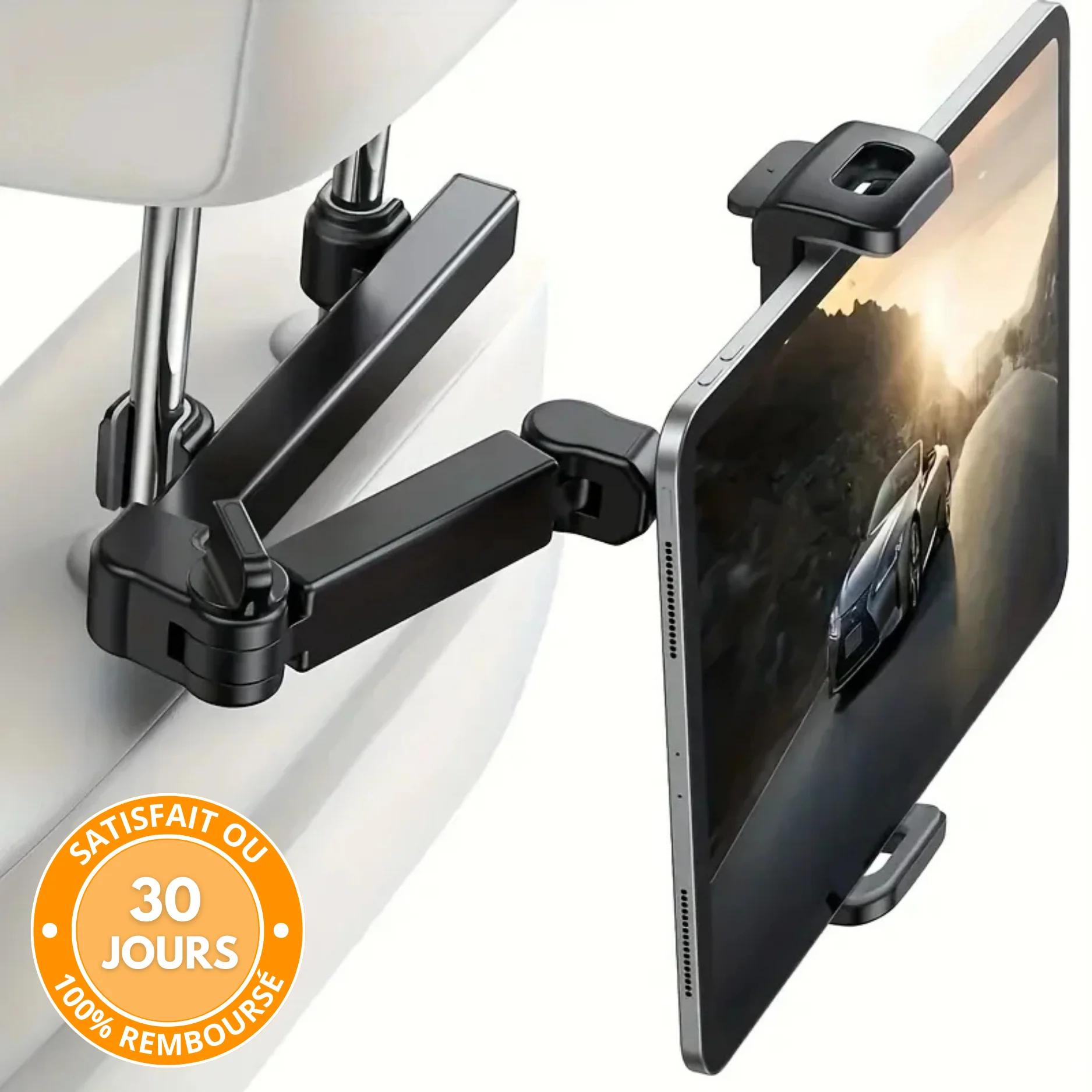 Support Voiture Universel Tablette & Smartphone – Appui-Tête Réglable - Image 8
